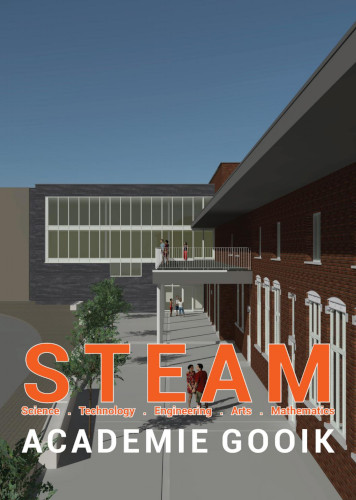 Kaft van STEAM Academie Gooik